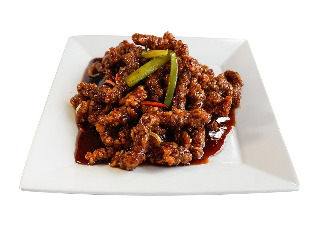 Szechuan Beef at Szechuan Paramount Edmonton